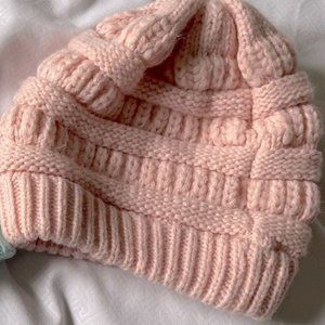 Pale Pink Beanie